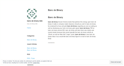 Desktop Screenshot of mobile.bancdebinarybbb.wordpress.com