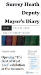 Mobile Screenshot of deputymayor.wordpress.com