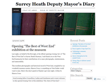 Tablet Screenshot of deputymayor.wordpress.com