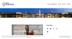 Desktop Screenshot of bibcamp.wordpress.com