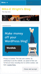 Mobile Screenshot of mikeewright.wordpress.com