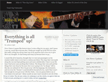 Tablet Screenshot of mikeewright.wordpress.com