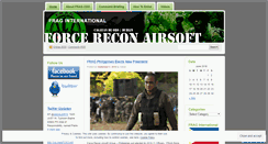 Desktop Screenshot of fragcdo.wordpress.com
