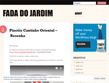 Tablet Screenshot of fadadojardim.wordpress.com