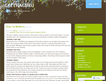 Tablet Screenshot of geethaguru.wordpress.com