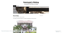 Desktop Screenshot of gammypie.wordpress.com