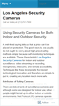 Mobile Screenshot of lasecuritycameras8.wordpress.com