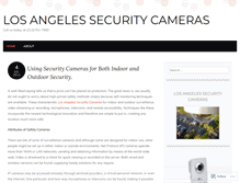 Tablet Screenshot of lasecuritycameras8.wordpress.com