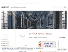 Tablet Screenshot of motivart.wordpress.com