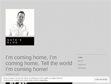 Tablet Screenshot of nategalloway.wordpress.com