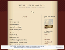 Tablet Screenshot of nidhitrivedi28.wordpress.com