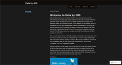 Desktop Screenshot of databyims.wordpress.com
