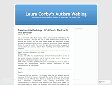 Tablet Screenshot of lauracorby.wordpress.com