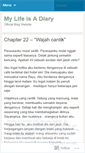 Mobile Screenshot of mylifeisadiary.wordpress.com