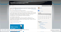 Desktop Screenshot of druckerservicekiel.wordpress.com