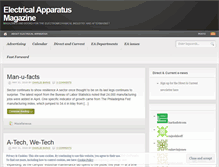 Tablet Screenshot of electricalapparatus.wordpress.com