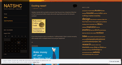 Desktop Screenshot of natshc.wordpress.com