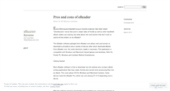 Desktop Screenshot of ereaderreviewed.wordpress.com