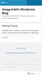 Mobile Screenshot of greggartzt.wordpress.com