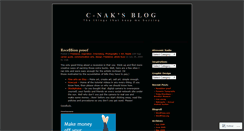 Desktop Screenshot of cnak.wordpress.com