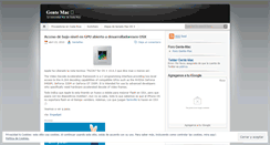 Desktop Screenshot of gentemac.wordpress.com
