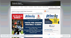 Desktop Screenshot of pridercisesports.wordpress.com