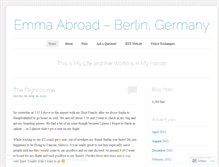 Tablet Screenshot of highschoolabroad.wordpress.com