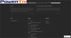 Desktop Screenshot of bradgilson.wordpress.com