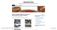 Desktop Screenshot of glenwoodarts.wordpress.com