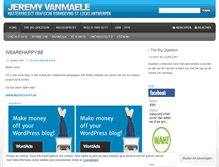 Tablet Screenshot of jeremyvanmaele.wordpress.com