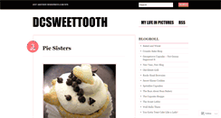Desktop Screenshot of dcsweettooth.wordpress.com