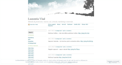 Desktop Screenshot of laurentiuvlad.wordpress.com