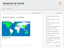 Tablet Screenshot of katamat.wordpress.com