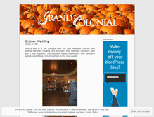 Tablet Screenshot of grandcolonial.wordpress.com