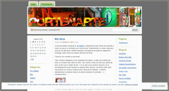 Desktop Screenshot of portenarte.wordpress.com