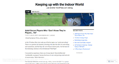 Desktop Screenshot of indoorsports.wordpress.com