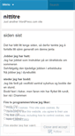 Mobile Screenshot of nittitre.wordpress.com