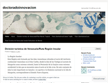 Tablet Screenshot of doctoradoinnovacion.wordpress.com