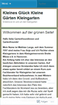 Mobile Screenshot of kleingarten.wordpress.com