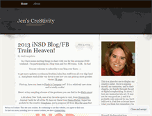 Tablet Screenshot of jenscre8tivity.wordpress.com