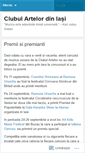 Mobile Screenshot of clubulartelor.wordpress.com