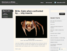 Tablet Screenshot of americansonbritain.wordpress.com