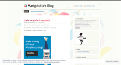 Desktop Screenshot of marigolotte.wordpress.com