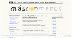 Desktop Screenshot of masconmenos.wordpress.com