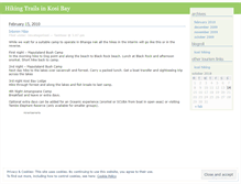 Tablet Screenshot of kositrail.wordpress.com