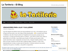 Tablet Screenshot of latartiteria.wordpress.com