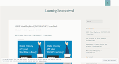 Desktop Screenshot of learningreconceived.wordpress.com