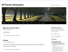 Tablet Screenshot of apgeographymhs.wordpress.com