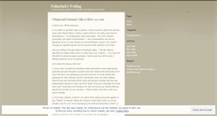 Desktop Screenshot of politichick.wordpress.com