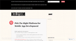 Desktop Screenshot of kellyjim.wordpress.com